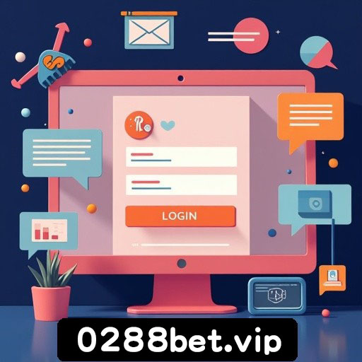 Login protegido na plataforma 0288bet.vip